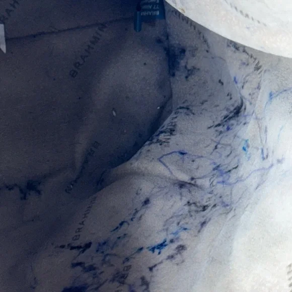 Brahmin Duxbury Satchel Black Charleston Leather Zip Top handle crossbody - Picture 11 of 14